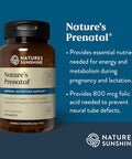 Nature'S Sunshine Prenatal 120 Tablets | Prenatal Vitamin Provides a Combination of Vitamins and Minerals to Support the Nutritional Needs of Both Mother and Child