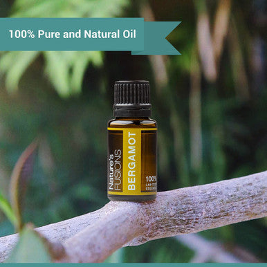 Nature s Fusions Bergamot Essential Oils for Brightening 15 mL