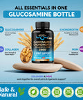 NUTRAHARMONY Glucosamine Chondroitin Capsules & Mullein Leaf Extract Capsules