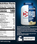 Dymatize Elite 100% Whey Protein Powder Vanilla 5lb