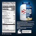 Dymatize Elite 100% Whey Protein Powder Vanilla 5lb