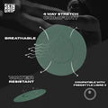 Skin Grip Adhesive Patches for Libre 3 CGM Basics Pack Waterproof & Sweatproof Adhesive for 10-14 Days Pre-Cut Adhesive Medical Tape Continuous Glucose Monitor