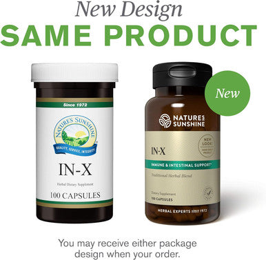 Nature'S Sunshine in-X 100 Capsules