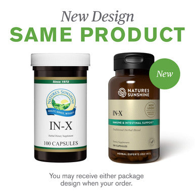 Nature'S Sunshine in-X 100 Capsules
