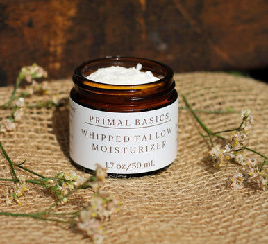 100% Grass Fed Grass Finished Whipped Lavender Beef Tallow Moisturizer/Body Balm For Face, Body, Oily, Dry, Sensitive Skin -Contains Vitamins A, D, E, K -Usa Made (1.7 Oz, Lavender)