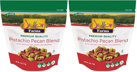 Setton Farms Pistachio Nut Blend with Almonds, Pistachios and Cashews, 4 oz Resealable Bag