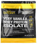 California Gold Nutrition Very Vanilla Whey Protein Isolate, 5 Lbs (2.27 Kg)