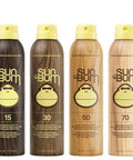 Sun Bum Original Moisturizing Sunscreen Spray SPF 30 | Vegan and Reef Friendly | Octinoxate & Oxybenzone Free | Broad Spectrum UVA/UVB Sunscreen with Vitamin E | 6 oz | Pack of 3