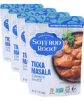 Saffron Road Tikka Masala Simmer Sauce, 7oz - Non-GMO, Gluten Free, Halal, Kosher