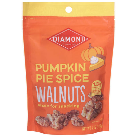 Diamond of California Salted Dark Chocolate Walnut Snack Nuts, 4 oz.