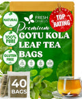 FreshDrinkUS, Premium 50 Mulberry Leaf Tea Bags, 100% Natural & Pure from Mulberry Leaves. Herbal Tea. Made with Natural Material Tea Bags. No Sugar, No Caffeine, No Gluten, Vegan.
