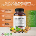 Ultra Herbs Peruana Maca Root Black Red Yellow 17700mg | Maca Root Capsules Enhanced with Ginseng Ashwagandha Fenugreek | Support Stamina Performance & Mood | 150 Capsules