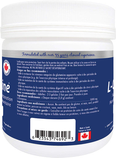 Naka L-Glutamine 5000mg, Support Digestive Health, Muscle Repair and Immune System (250g Powder)