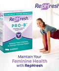 RepHresh Pro-B Probiotic Feminine Supplement, 30 ea