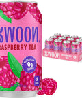 Swoon Peach Tea - Sugar Free, Low Carb, Paleo-Friendly, Gluten Free - Flavored Keto Drinks Made with Organic Black Tea & Sweetened by Monk Fruit and Stevia (Pack of 12)