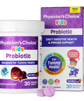 Physician'S Choice Probiotics For Kids - 7 Diverse Strains, Organic Prebiotics, Vitamins & Minerals - Clinically Studied L. Rhamn