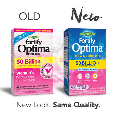 Fortify Optima Womens Daily Probiotic with 7 Strains 30 Capsules