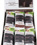 Isabelle Huot Docteure en nutrition - Barres chocolat noir 70% - Lot de 30 x 19 grammes