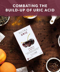Nutra Tea NUTRAURIC - Uric Acid Cleanse and Kidney Support Kidney Cleanse Tea Includes Cherry Nettle & Turmeric - 20 Enveloped Tea Bags - by Nutra Tea - Herbal Tea