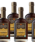 Crown Maple Certified Organic Dark Color Robust Taste Maple Syrup, Pure, Gluten Free, No Preservatives, Non-GMO pairs well with Pancakes, Coffee, Cocktails & Brunch, 12.7 Fl Oz (Pack of 1)