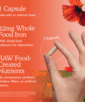 Garden Of Life Vitamin Code Raw Iron Supplement 22Mg