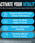 Nutrex Research Vitadapt Complete Sports Multivitamin For Men - 24 Vitamins Ksm-66 Ashwagandha And Minerals For Athletes - Mens Multivitamin (90 Capsules)