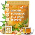 FreshDrinkUS, Premium 120 Mulberry Leaf Tea Bags, 100% Natural & Pure from Mulberry Leaves. Loose Leaf Herbal Tea. Made with Natural Material Tea Bags. No Sugar, No Caffeine, No Gluten, Vegan.