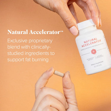 Isagenix Natural Accelerator Blend Supports Enhanced Metabolism Features Sinetrol Patented and Clinically Studied Ingredient Supports Fat Burning with Thermogenic Cayenne Lemon Verbena Guarana