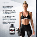 Non-Stimulant Metabolism Booster & weight management Pills for Men & Women, Kaged Muscle Clean Burn weight management Supplement with Green Tea & Carnitine to Help You Get Ripped, 180 Veggie Caps