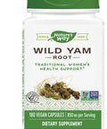 Nature'S Way Premium Herbal Wild Yam Root 850 Mg Per Serving 180 Vcap