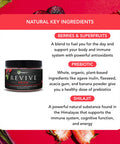 Karamd Revive Reds - Superfood Powder Supplement For Inflammation & Natural Energy - With Shilajit, Antioxidants & Polyphenols - Mixed Berry Flavor - 30 Concentrated Drink Mix Servings