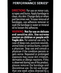 Curad Performance Series Ironman Extra Long Antibacterial Bandage Extreme Hold Adhesive Technology Fabric Bandages.75 x 4.75 Inch 20 Count (Pack of 2)