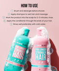 Hair Growth Shampoo And Conditioner For Women By Hairburst - Routine Thickening Shampoo and Conditioner Set For Longer Stronger Hair - Paraben & Sulfate Free - Avocado, Coconut, Wheat Proteins & Amino Acids (350ml),11.8 Fl Oz (Pack of 2)