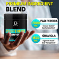 Pao Pereira Bark Extract And Graviola Soursop - 8500Mg Per Serving - 150 Capsules Supply - Advanced Formula For Immune System