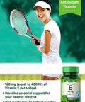 Nature's Truth Vitamin E Capsules 400 IU 100 Softgels Non-GMO and Gluten