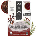 Numi Organic Rooibos Tea, 18 Herbal Tea Bags, Caffeine Free | South African Red Tea with Deep Earthy Vanilla Taste
