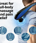 Wahl Lithium-Ion Deep Tissue Percussion Handheld Massager For Muscles Back Neck Shoulder Pain Relief Cordless Adjustable Intensity Long Battery Life Fsa Eligible Model 4232