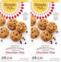 Simple Mills Almond Flour Chocolate Chip Cookies, Gluten Free and Delicious Crunchy Cookies, Organic Coconut Oil, Good for Snacks (Packaging May Vary)