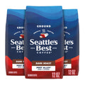 SeattleÃƒÂ¢Ã¢â€šÂ¬Ã¢â€žÂ¢s Best Coffee, Dark Roast Ground Coffee, 6th Ave Bistro, 100% Arabica, 3 Bags (12 oz Each)