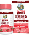 Maryruth'S Maryruth Organics Organic Cranberry Gummies - 500Mg Supplement Urinary Tract Health For Women With D Mannose Traditional Use Usda Organic Vegan Non Gmo 30 Servings