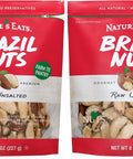 NatureÃƒÂ¢Ã¢â€šÂ¬Ã¢â€žÂ¢s Eats Organic Raw Brazil Nuts - Whole Unsalted Superfood Snack from Brazil - Heart Healthy, Keto, Vegan - High in Selenium and Protein - Perfect for Baking, Trail Mix, or Snacking, 8 oz