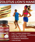 11 in 1 Lions Mane Mushroom Capsules, Equivalent to 5050mg, 3 Month Supply with Cordeyceps, Reishi, Ashwagandha, Panax Ginseng, Focus, Memory and Brain Support Supplement, Immune Support, Energy Pills