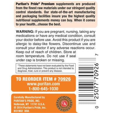 Puritan's Pride Lutein 40mg With Zeaxanthin Supports Eye Health 120 Count (Pack of 2)