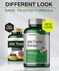 Milk Thistle Extract | 3000mg | 300 Capsules | Non-GMO, Gluten Free Supplement | by Horbaach