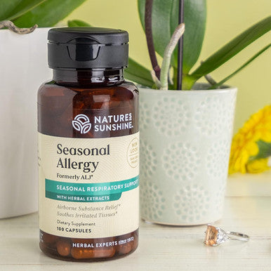 Nature'S Sunshine Seasonal Allergy 100 Capsules | Herbal Respiratory Supplement Helps Support the Body During Seasonal Changes