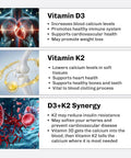 Aurora Nutrascience MegaLiposomal Vitamin D3/K2+ with Vitamin C Organic Fruit Flavor Gluten NonGMO 32 Single Serve Packets 21.7 oz (640 mL)