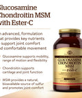Solgar Extra Strength Glucosamine Chondroitin Msm W/ Ester-C 180 Tablets - Promotes Healthy Joints Supports Comfortable Movement & Collagen Formation - Non-Gmo Gluten Free Dairy Free - 60 Servings