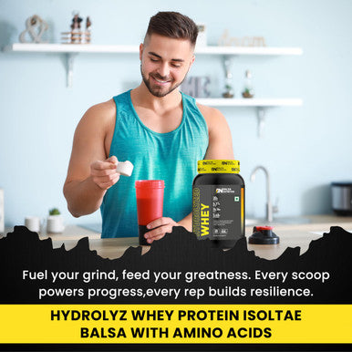 Balsa Nutrition Hydrolyzed Whey Protein Powder 820g, 30 Grams of Protein for Muscle Support & Recovery, 100% Hydrolyzed Whey Protein Isolate with Amino Acids | Chocolate Flavour, 20 Servings