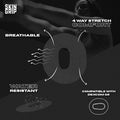 Skin Grip Adhesive Patches for Dexcom G6 CGM Waterproof & Sweatproof Adhesive for 10-14 Days Pre-Cut Adhesive Medical Tape Continuous Glucose Monitor Sensor Cover 20 Pack Black