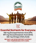 Barlean's Organic Oils Fresh Catch Fish Oil Orange Flavor 8-Ounce Bottle